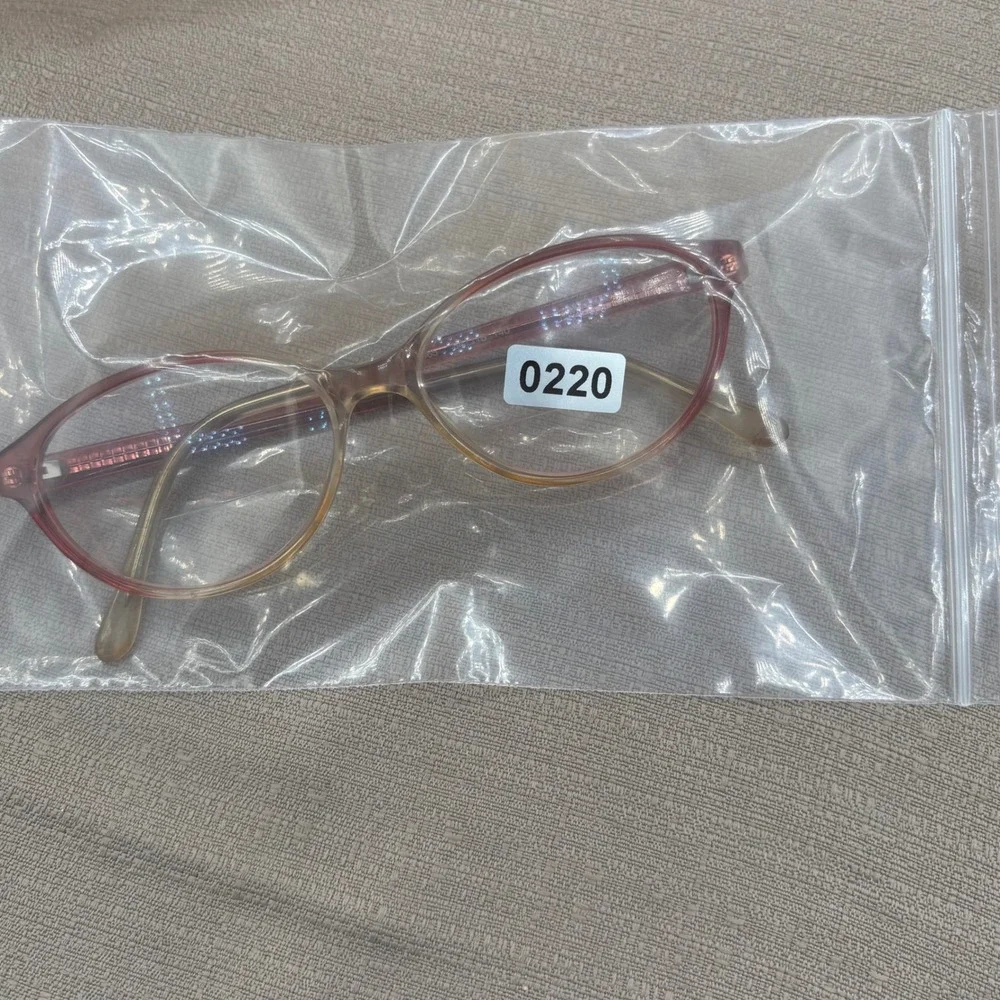 WMFM M4065 Pink Ombre Cat Eye Eyeglass Frames Women Vintage Style 54-15-140
